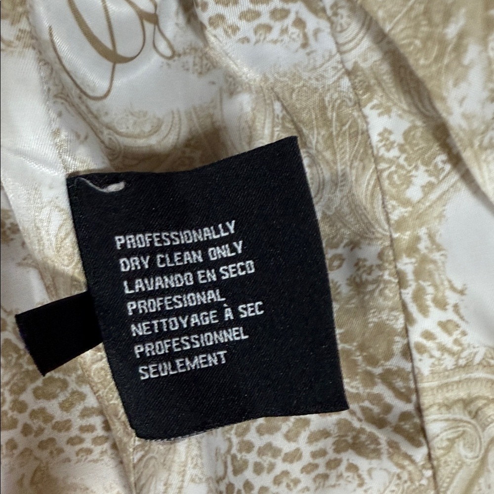 Guess Beige Ruffle Trench Coat SKU1421 - Picture 8 of 10